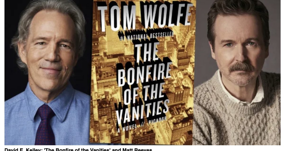 Tom Wolfe’s novel, ‘The Bonfire of the Vanities,’ to become an Apple TV series