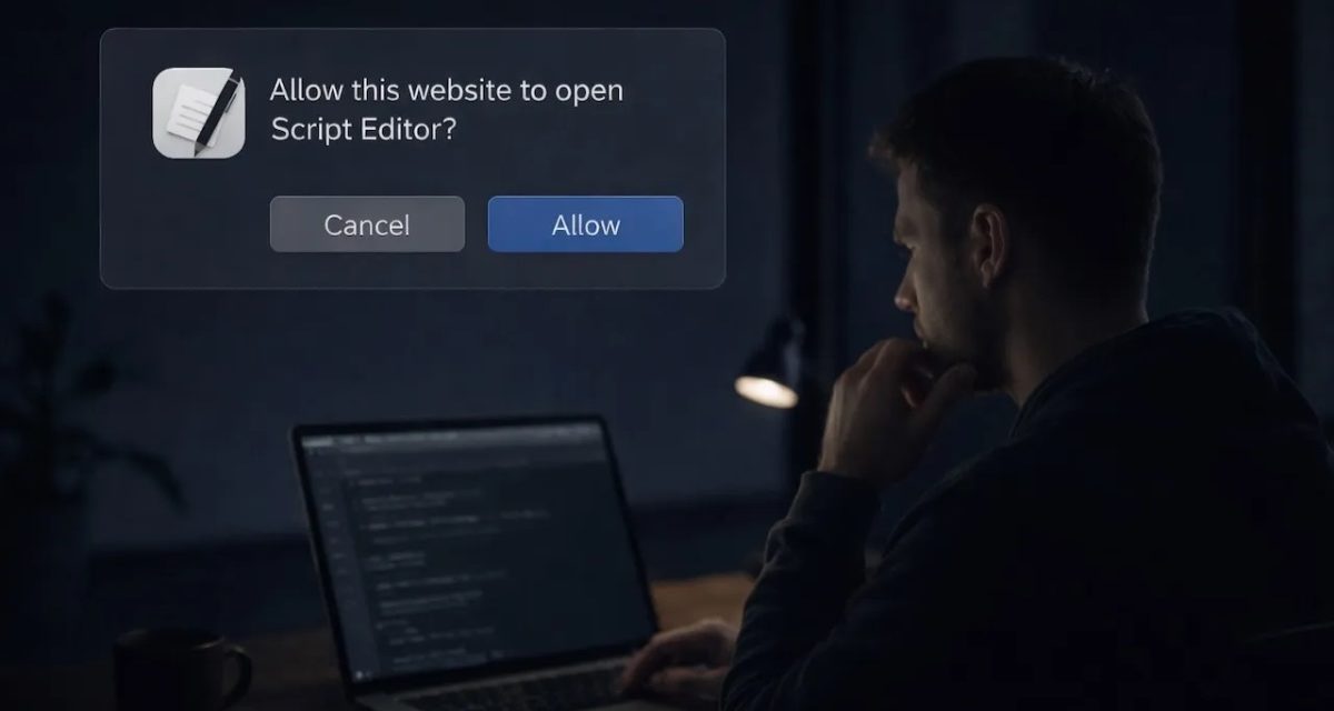 ClickFix attack uses Script Editor instead of Terminal on macOS