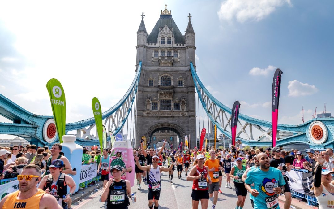 Apple is holding a series of events and activities to celebrate the London Marathon