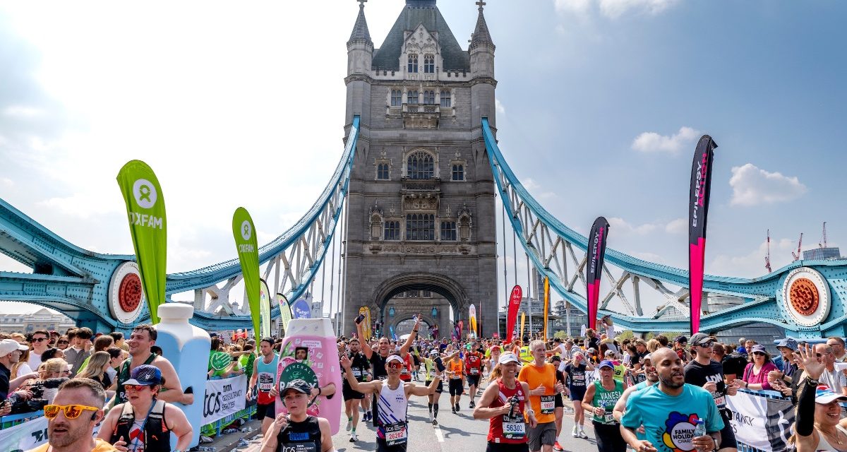 Apple is holding a series of events and activities to celebrate the London Marathon