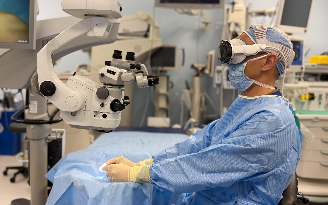 Sharp HealthCare Launches New Apple Vision Pro Study in Eye Microsurgery