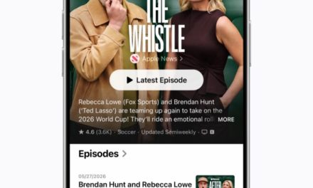 After the Whistle with Brendan Hunt and Rebecca Lowe returns on Apple News and Apple Podcasts