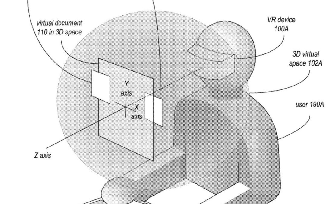 Apple Glasses/keyboard combo would offer a ‘3D document editing system’