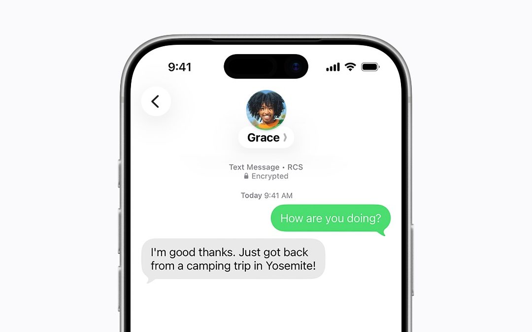 End-to-end encrypted RCS messaging in iOS begins rolling out today in beta