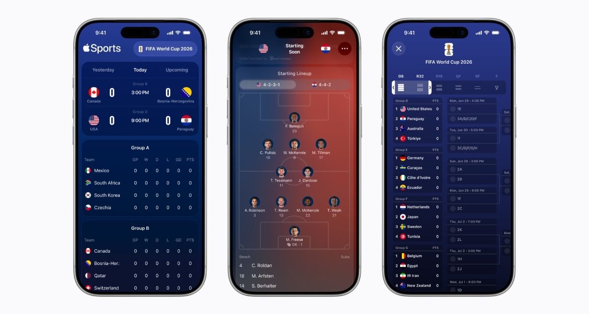 Apple Sports expands to 90-plus new countries and regions