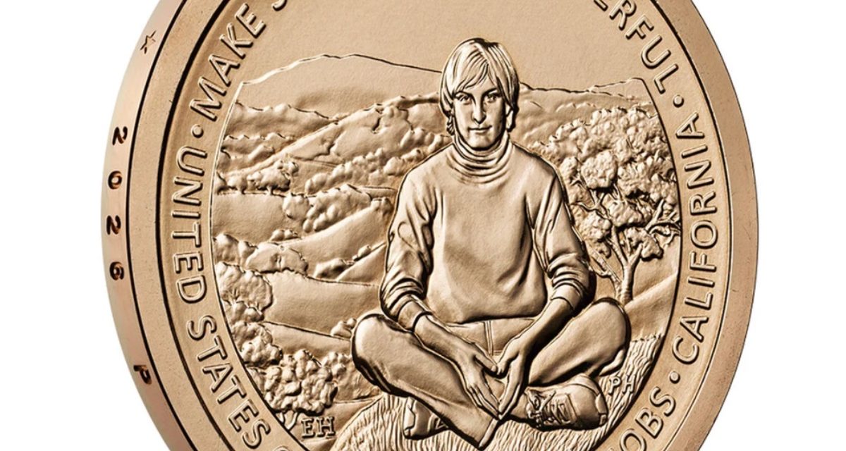 Governor Gavin Newsom says Steve Jobs innovation coin goes into circulation May 12