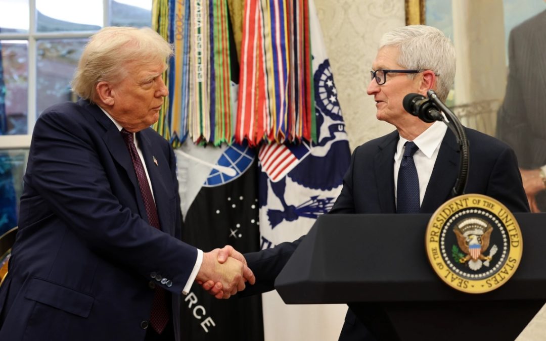 Trump invested millions of dollars in Apple and Nvidia in the first quarter