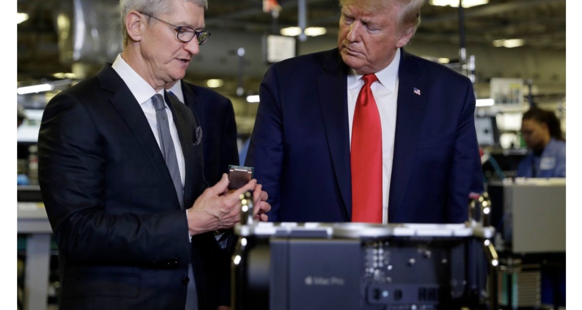 President Trump bought and sold stocks worth at least $220 million involving companies such as Apple