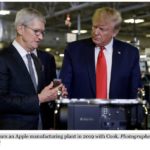 President Trump bought and sold stocks worth at least $220 million involving companies such as Apple