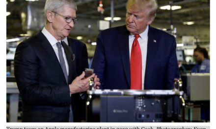 President Trump bought and sold stocks worth at least $220 million involving companies such as Apple