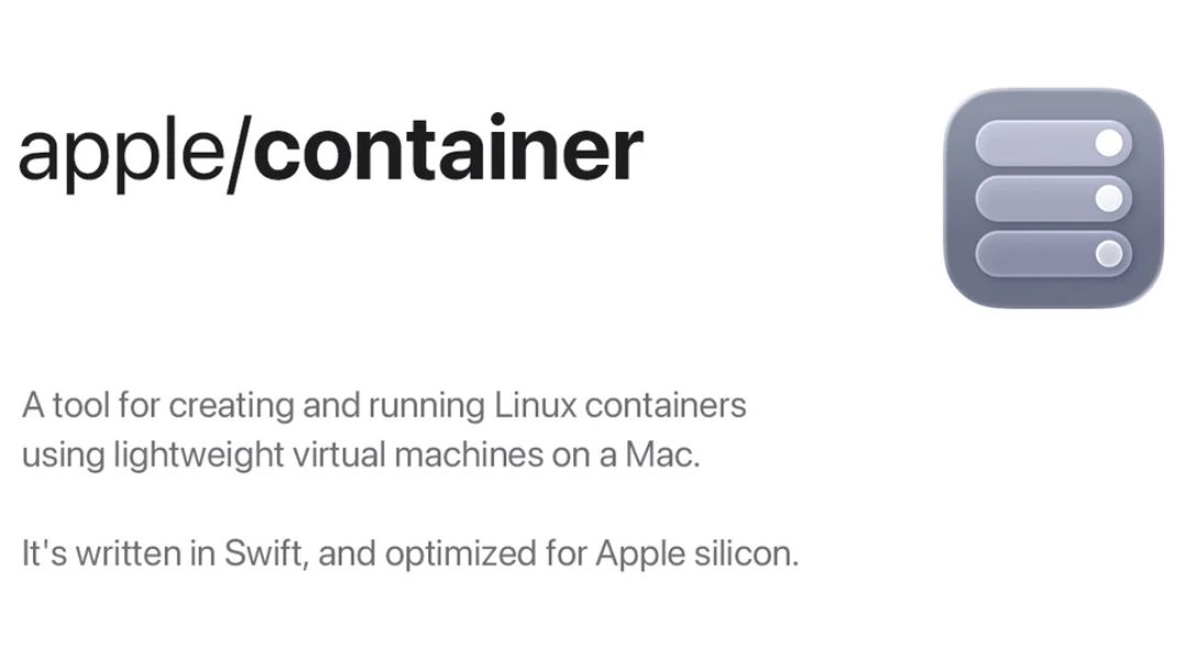 Apple introduces container machines: persistent virtual machines running Linux