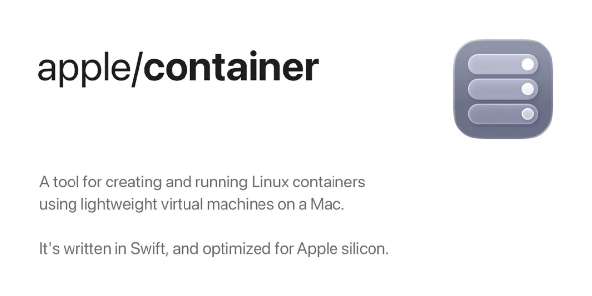 Apple introduces container machines: persistent virtual machines running Linux