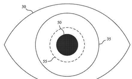 Future Apple devices could respond to pupil size changes of a user