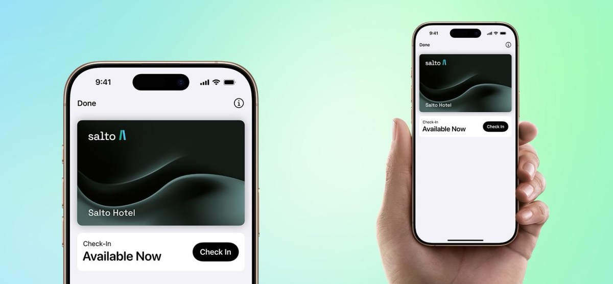 Salto’s hospitality platform now supports Room Keys in Apple Wallet
