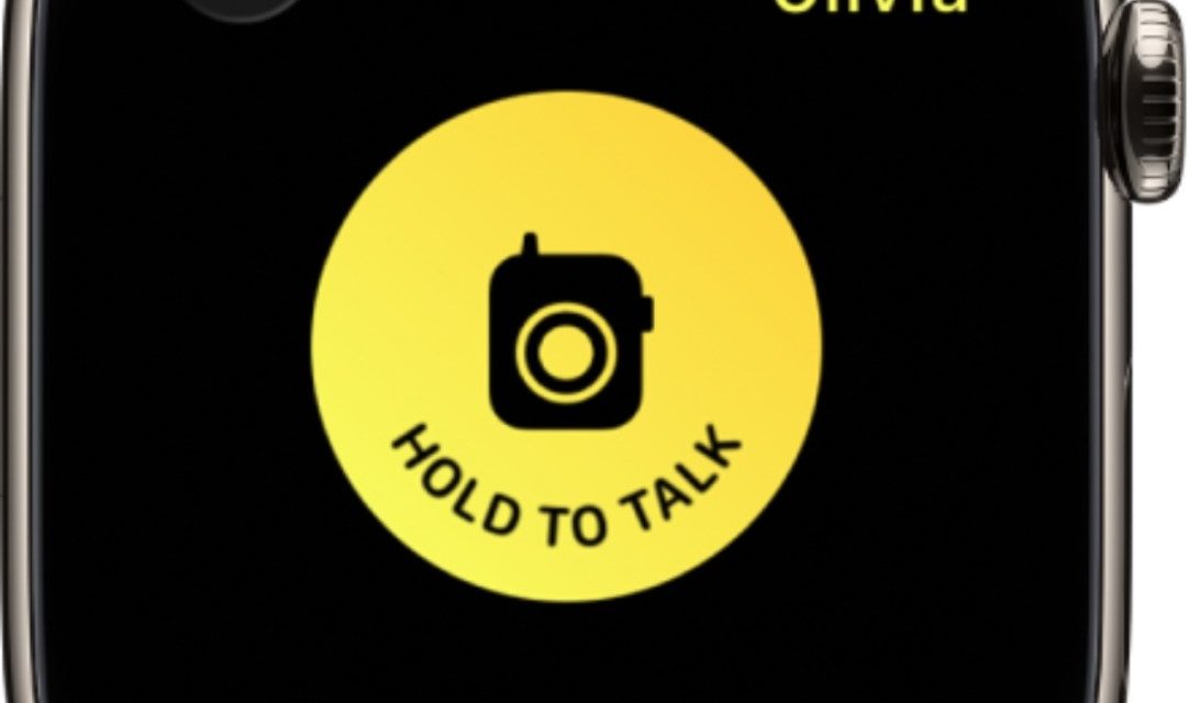 The Walkie-Talkie feature may disappear from the Apple Watch as of watchOS 27