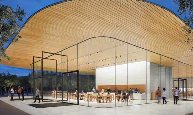 There’s an ‘update in progress’ at the Apple Park Visitor Center