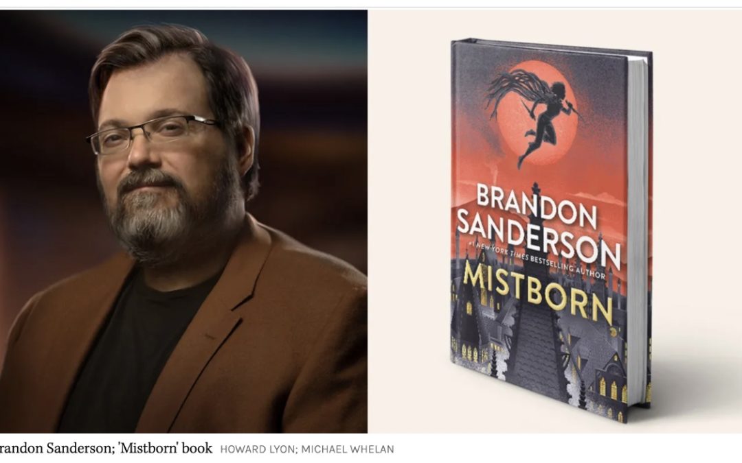 Fantasy author Brandon Sanderson to be the lead writer of Apple TV’s adaption of his book, ‘The Stormlight Archive’