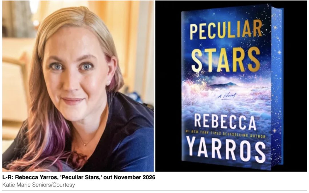 Apple TV Lands Rights To ‘Rebecca Yarros’ Upcoming ‘Peculiar Stars’ Novel