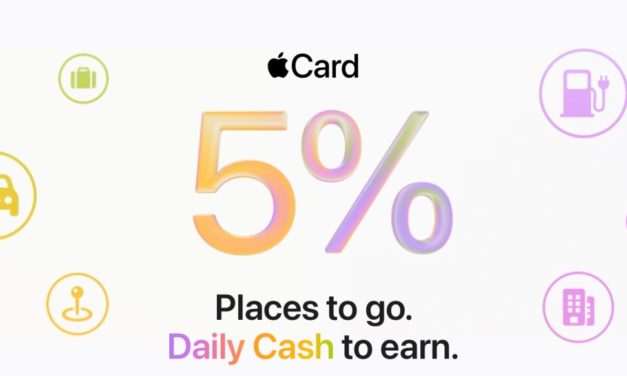 Apple is offering 5% cash back on certain Apple Card purchases