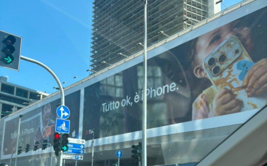 What was Apple thinking with its baby holding an iPhone ad because ‘Everything is okay, it’s iPhone’ ad?