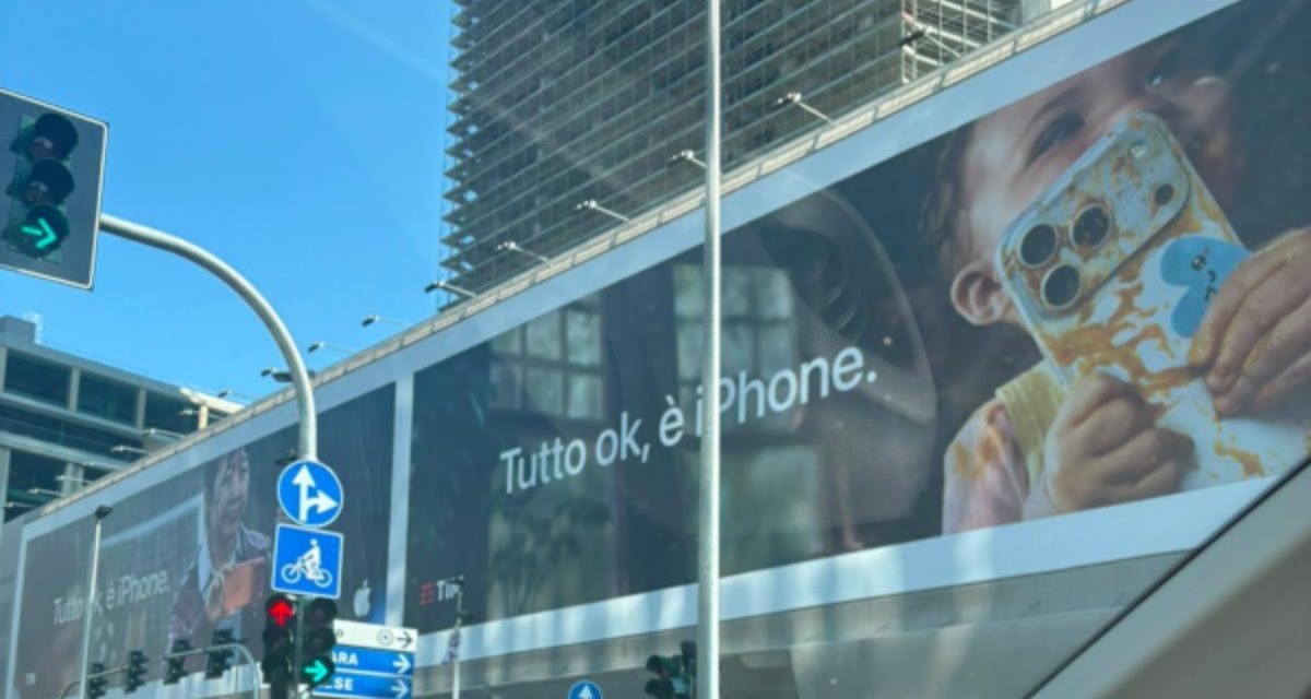 What was Apple thinking with its baby holding an iPhone ad because ‘Everything is okay, it’s iPhone’ ad?