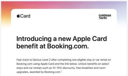 Apple announces an Apple Card promo with booking.com
