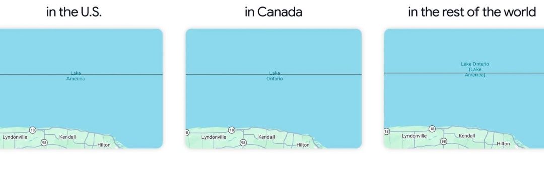 Google changes name of ‘Lake Ontario’ to ‘Lake America’ (but, thankfully, Apple Maps and MapQuests haven’t)