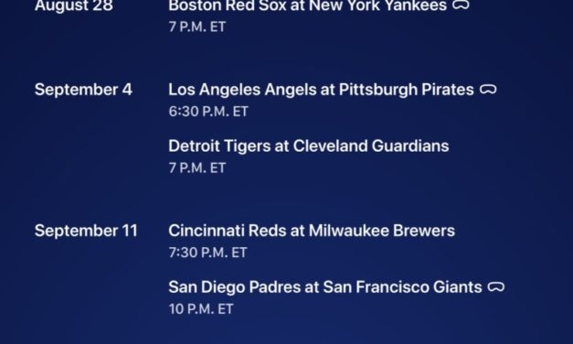 Apple and Major League Baseball announce September ‘Friday Night Baseball’ schedule and first‑ever broadcast in Apple Immersive