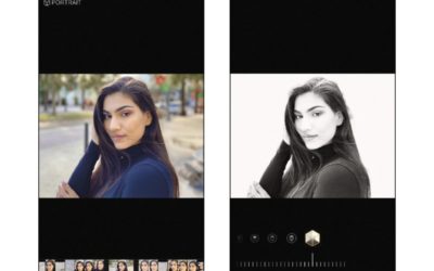 How to use the High-Key Mono effect in iOS 26