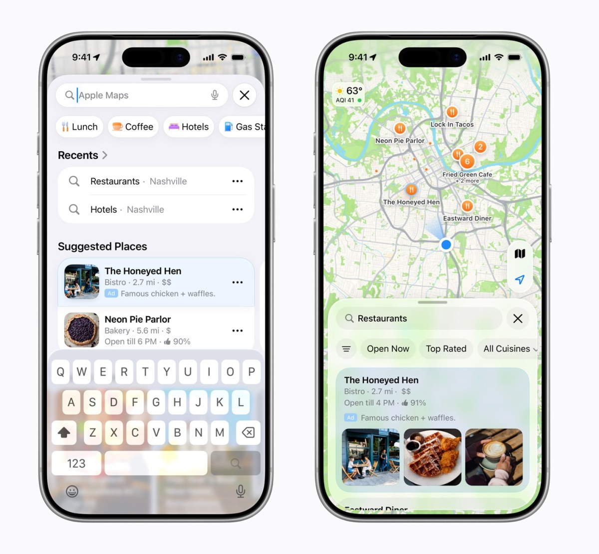 They're heeere; ads are now appearing in Apple Maps