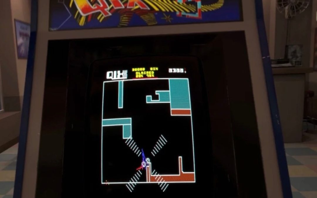 Qix joins the lineup of classic games in Retrocade at the Apple Arcade