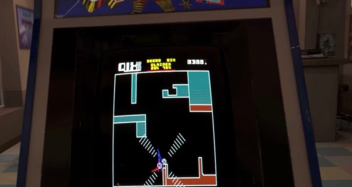Qix joins the lineup of classic games in Retrocade at the Apple Arcade