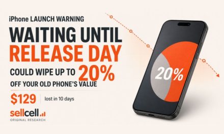SellCell says Your Old Phone Could Lose 20% Between Apple’s Announcement and Release