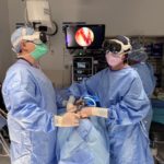 The use of an Apple Vision Pro as a surgeon’s main display speeds up tear duct procedures