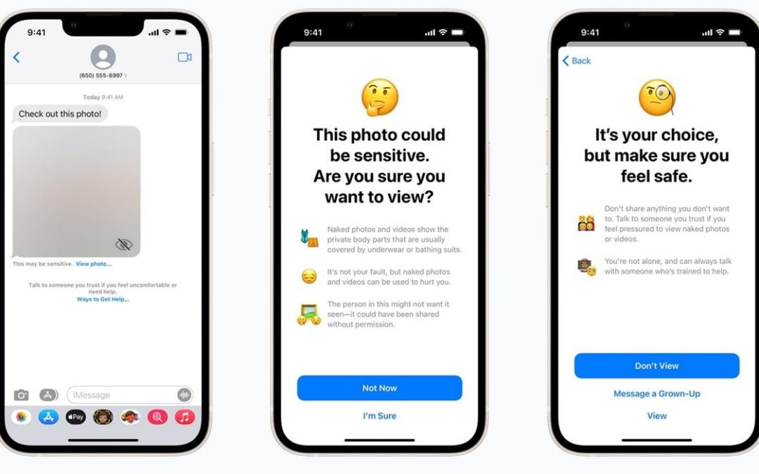 The UK plans to crack down on nude images regarding kids on Apple and Google platforms