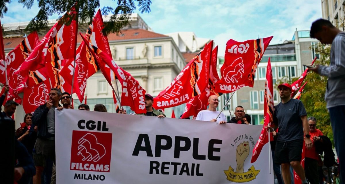 Italian Apple store employees strike as new products launch