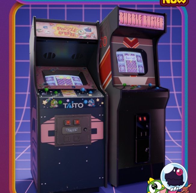 Puzzle Bobble and Bubble Buster added to Retrocade’s game lineup
