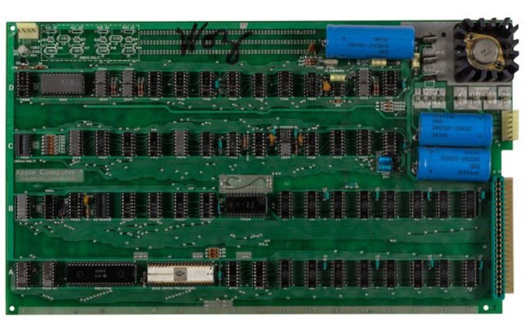 The ‘Hatfield’ Apple-1 has sold for US$1,148,200 