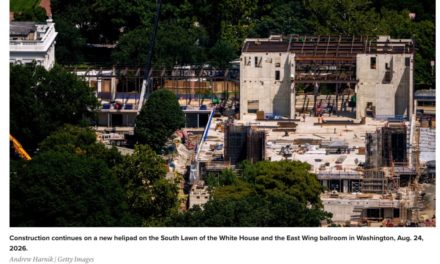 Apple pledged $25 million for Trump’s White House ballroom
