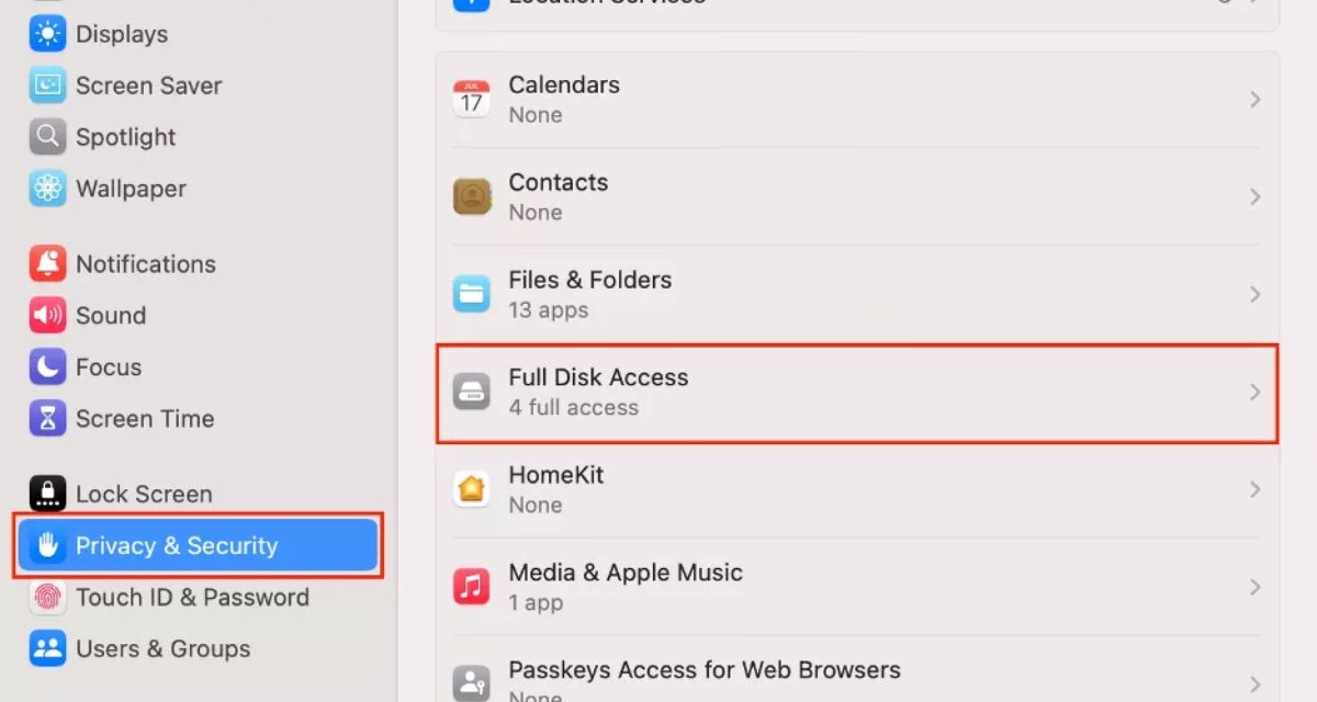Apple promises updates to Full Disk Access for more user control